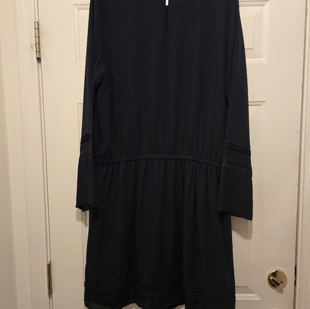 Navy blue dress